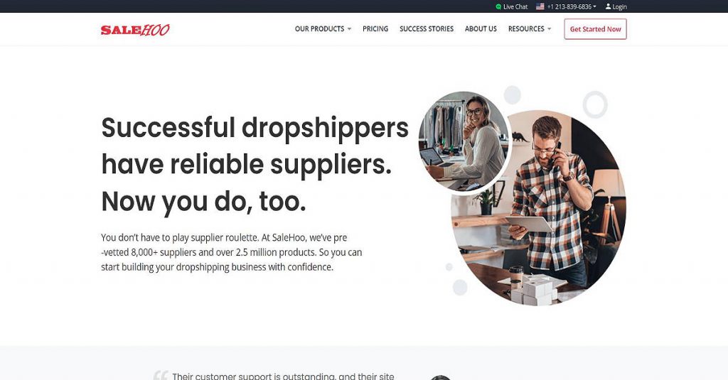 Salehoo Dropshipping Reviews USA 2022