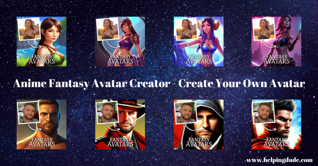 Anime Fantasy Avatar Creator - Create Your Own Avatar