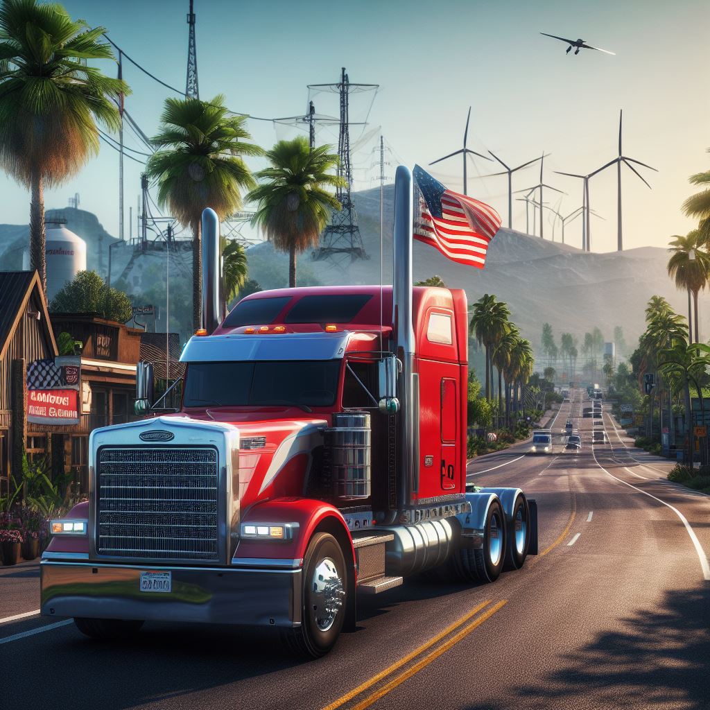 American Truck Simulator - Realistic Graphics Mod