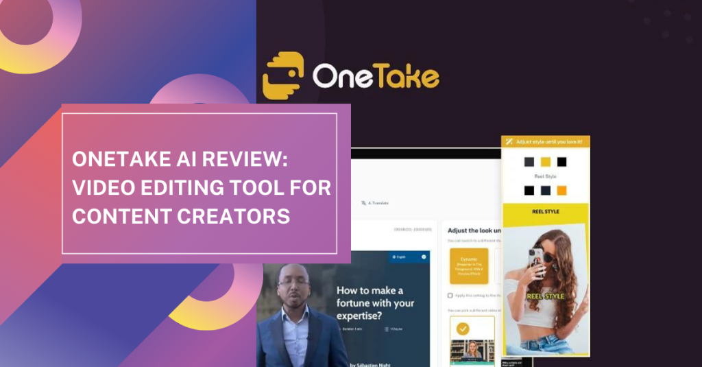 OneTake AI Review: Video Editing Tool for Content Creators