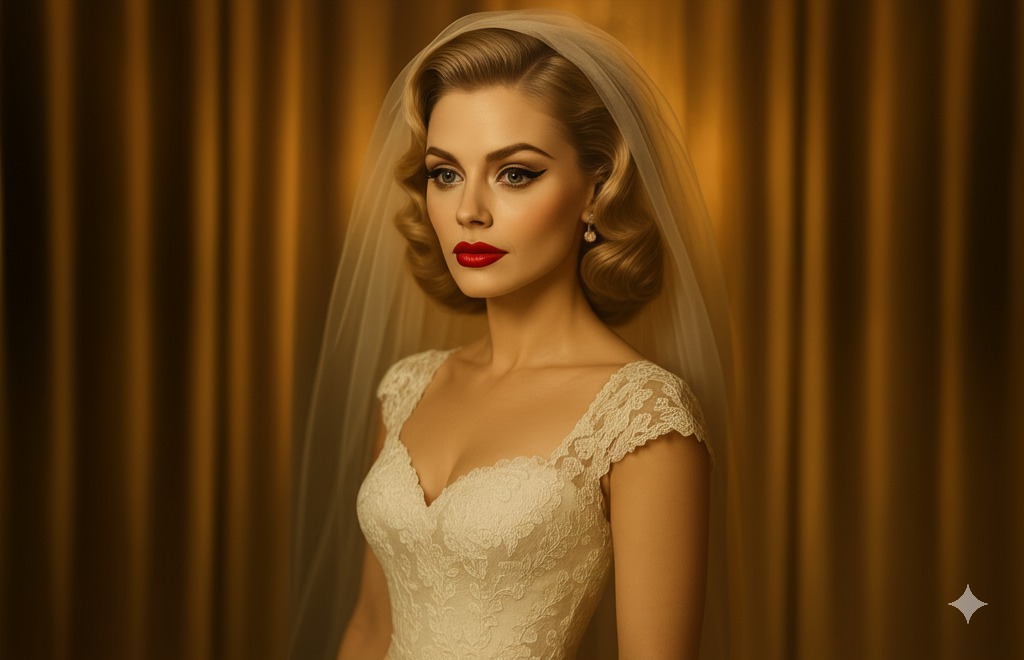 Old Hollywood Glam Bridal Makeup A Step-by-Step Guide
