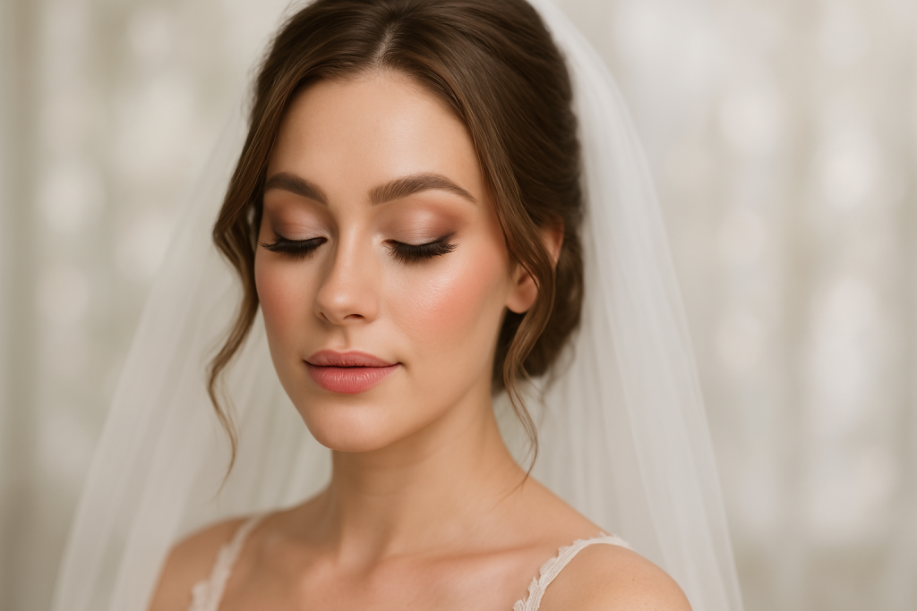 Romantic Soft Glam Bridal Makeup