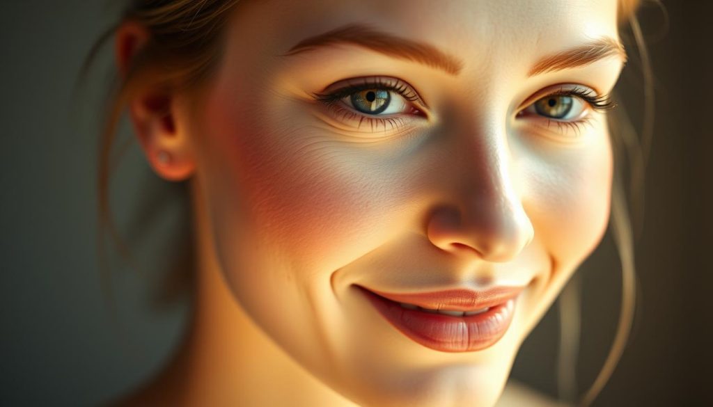 Soft Rosy Cheeks Look