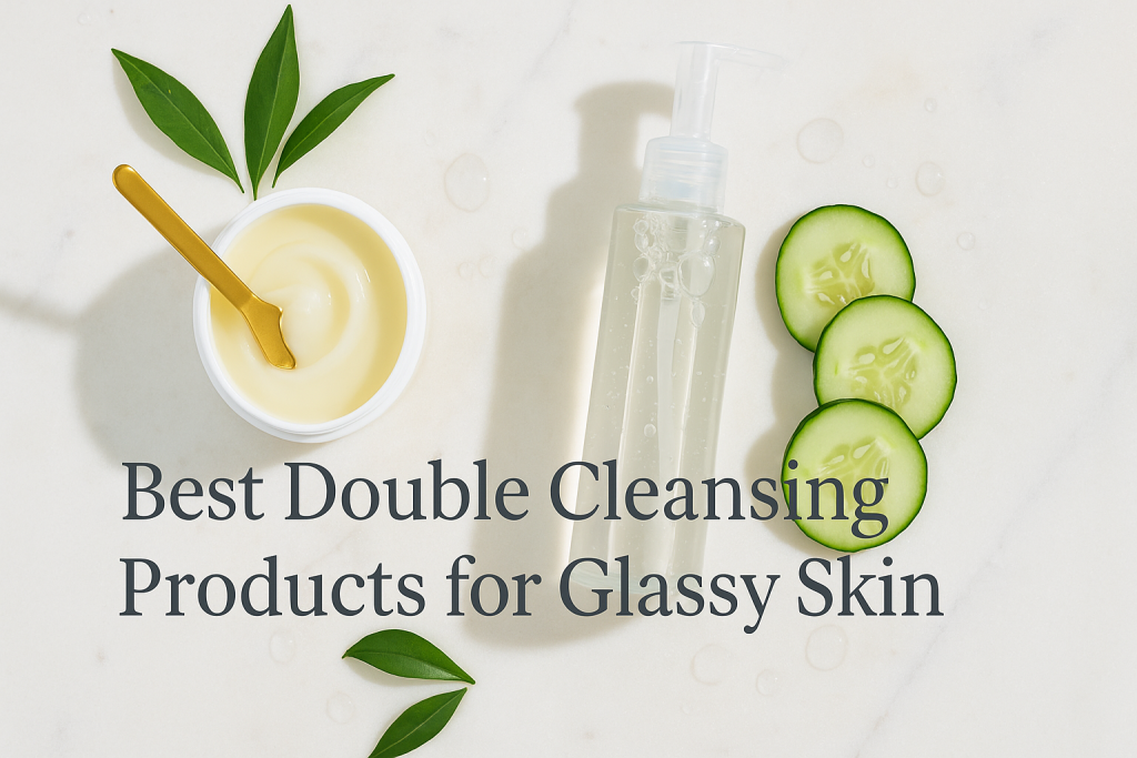 Best double cleansing products for glassy