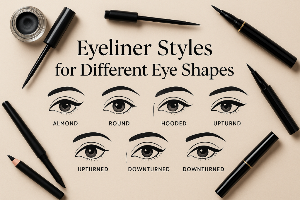 Eyeliner Styles for Different Eye Shapes