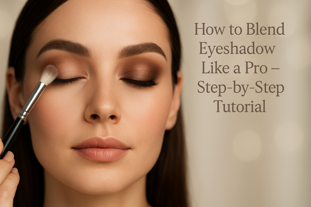 how to blend eyeshadow like a pro