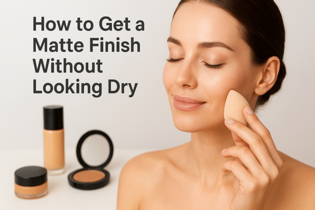 How to Get a Matte Finish Without Looking Dry