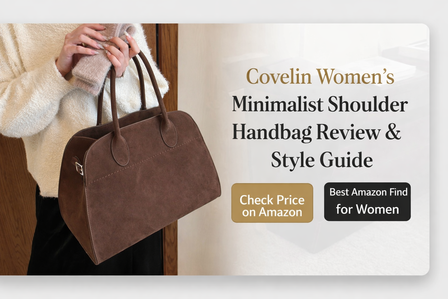 Covelin Women’s Fashion Shoulder Handbag Review (2026)