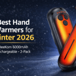 Best rechargeable hand warmers for winter 2026 – DeeKom 6000mAh electric hand warmer 2 pack